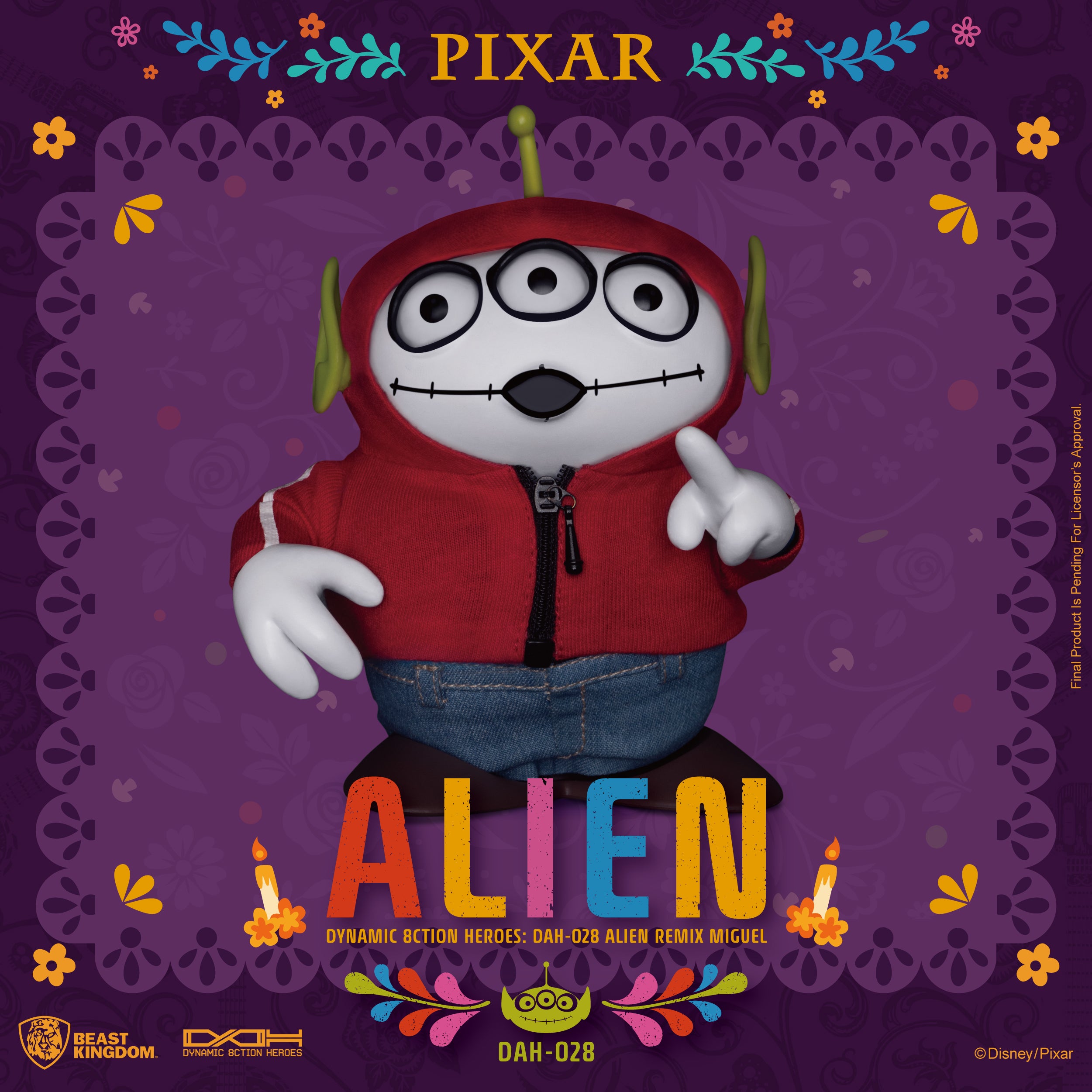 Beast Kingdom DAH-028 Alien Remix Miguel (COCO)
