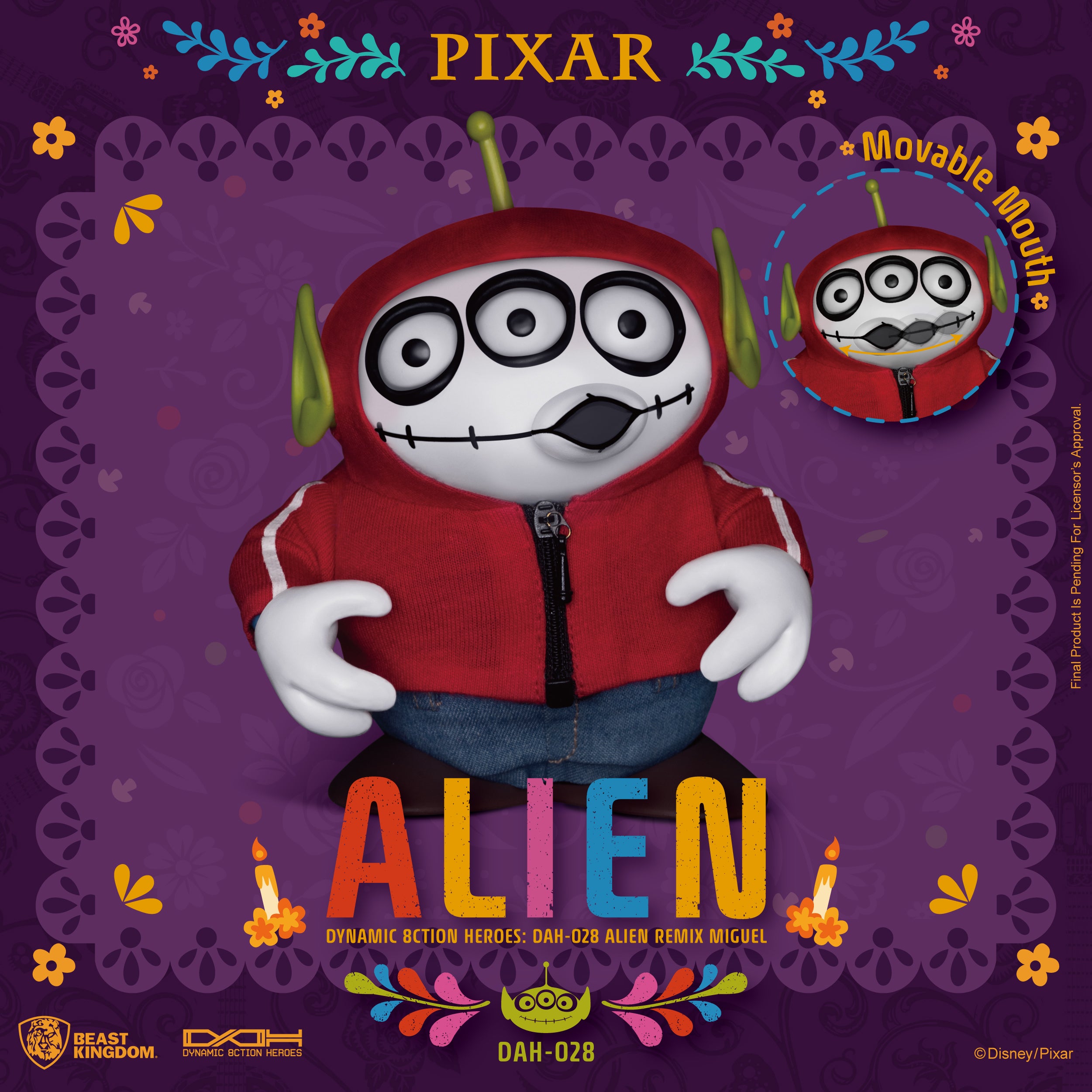 Beast Kingdom DAH-028 Alien Remix Miguel (COCO)