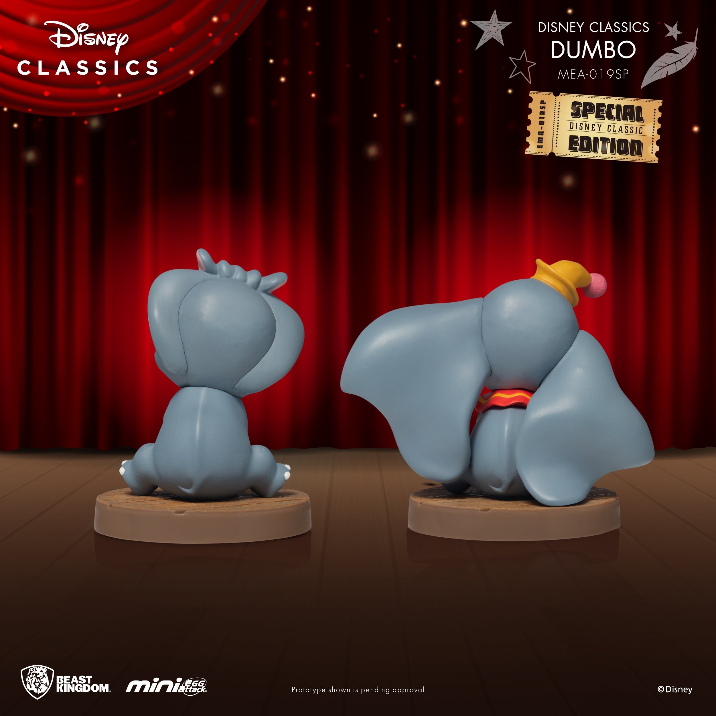 Beast Kingdom MEA-019SP Disney Classic Series Dumbo Special Edition Mini Egg Attack Figure
