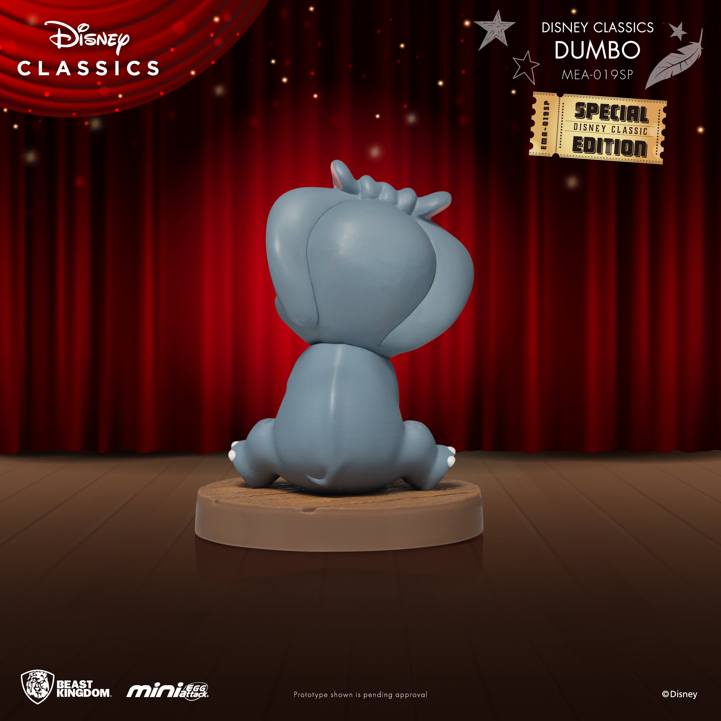 Beast Kingdom MEA-019SP Disney Classic Series Dumbo Special Edition Mini Egg Attack Figure