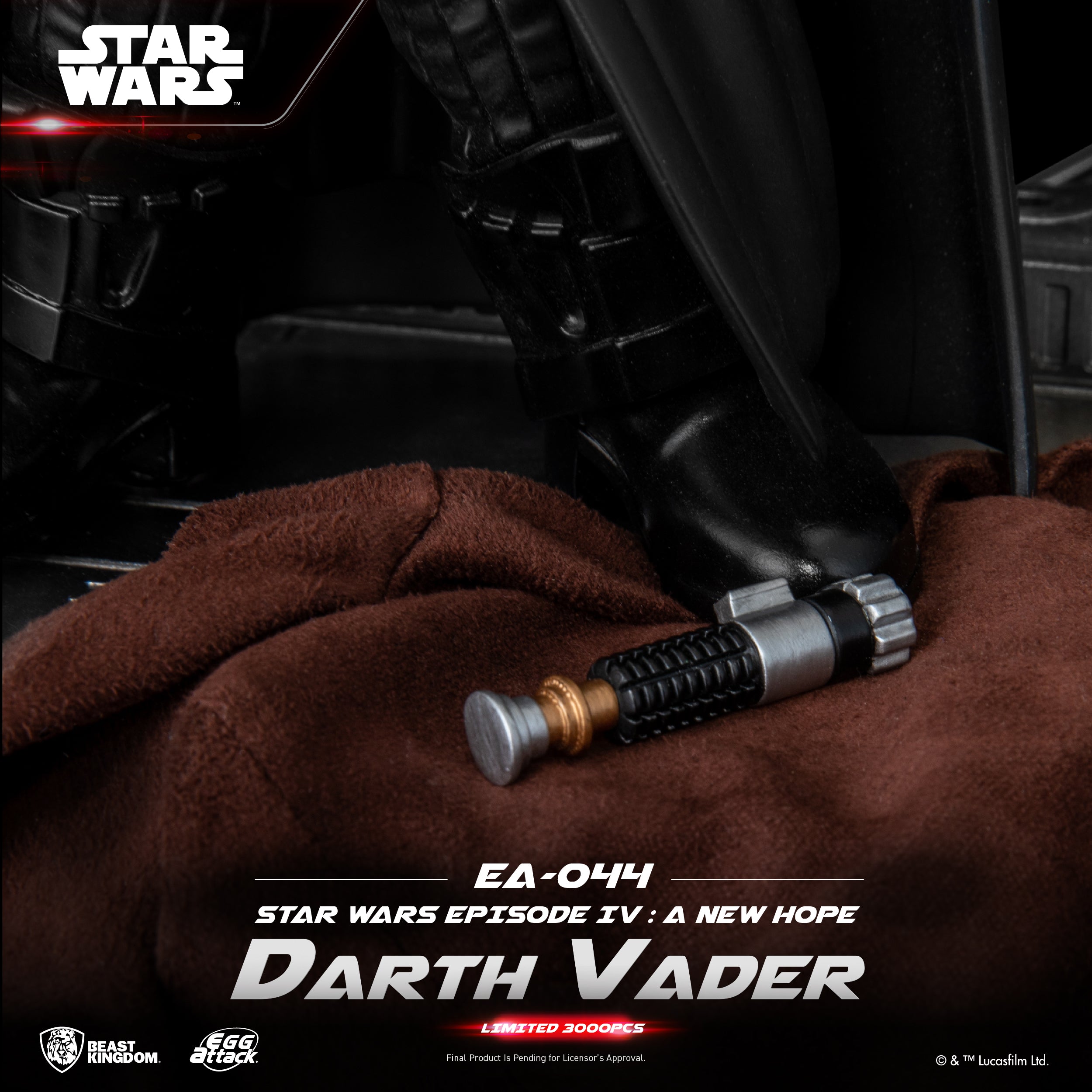 Beast Kingdom EA-044 Star Wars Episode IV: A New Hope Darth Vader Egg Attack Figure Statue