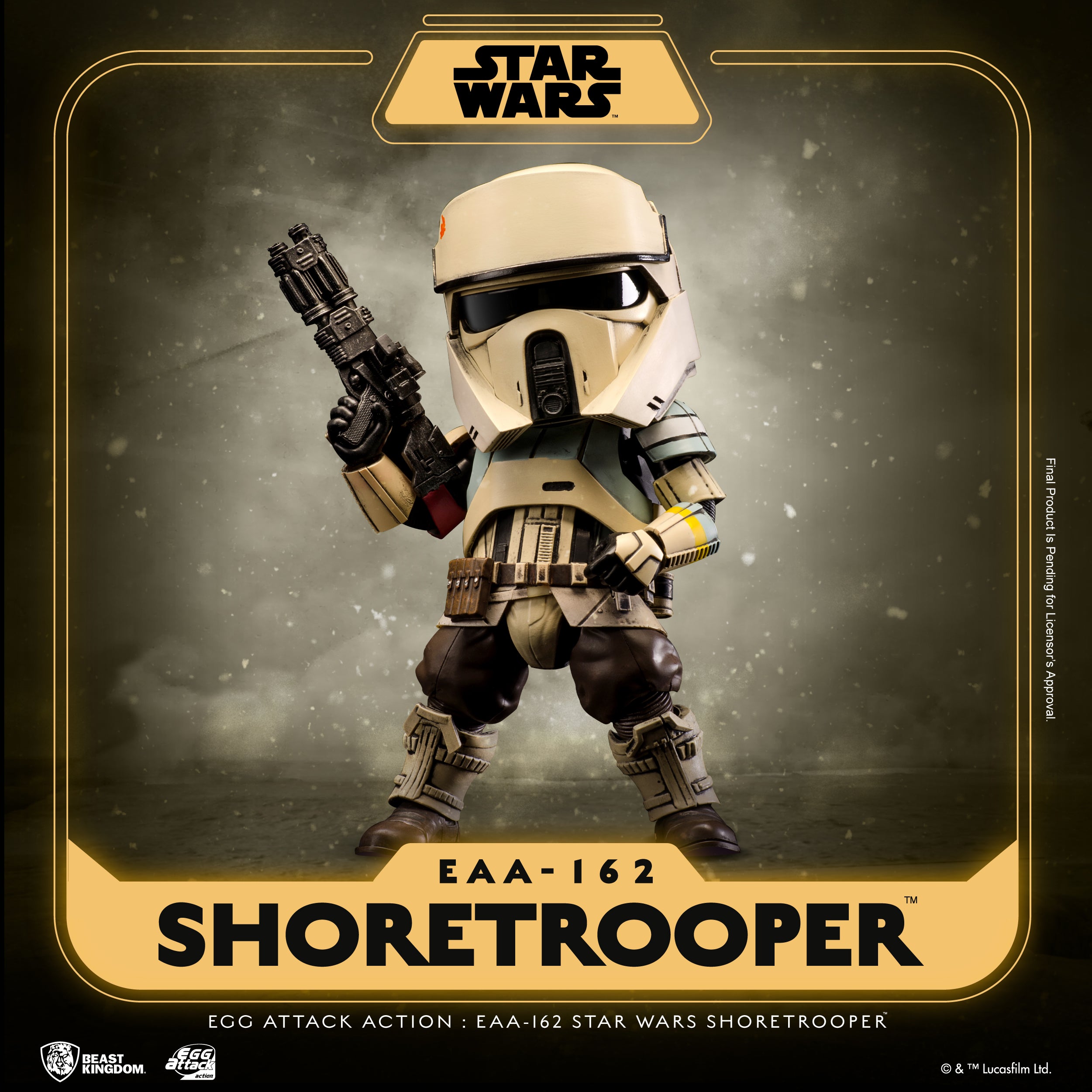 Beast Kingdom EAA-162 Star Wars Shoretrooper Egg Attack Action Figure