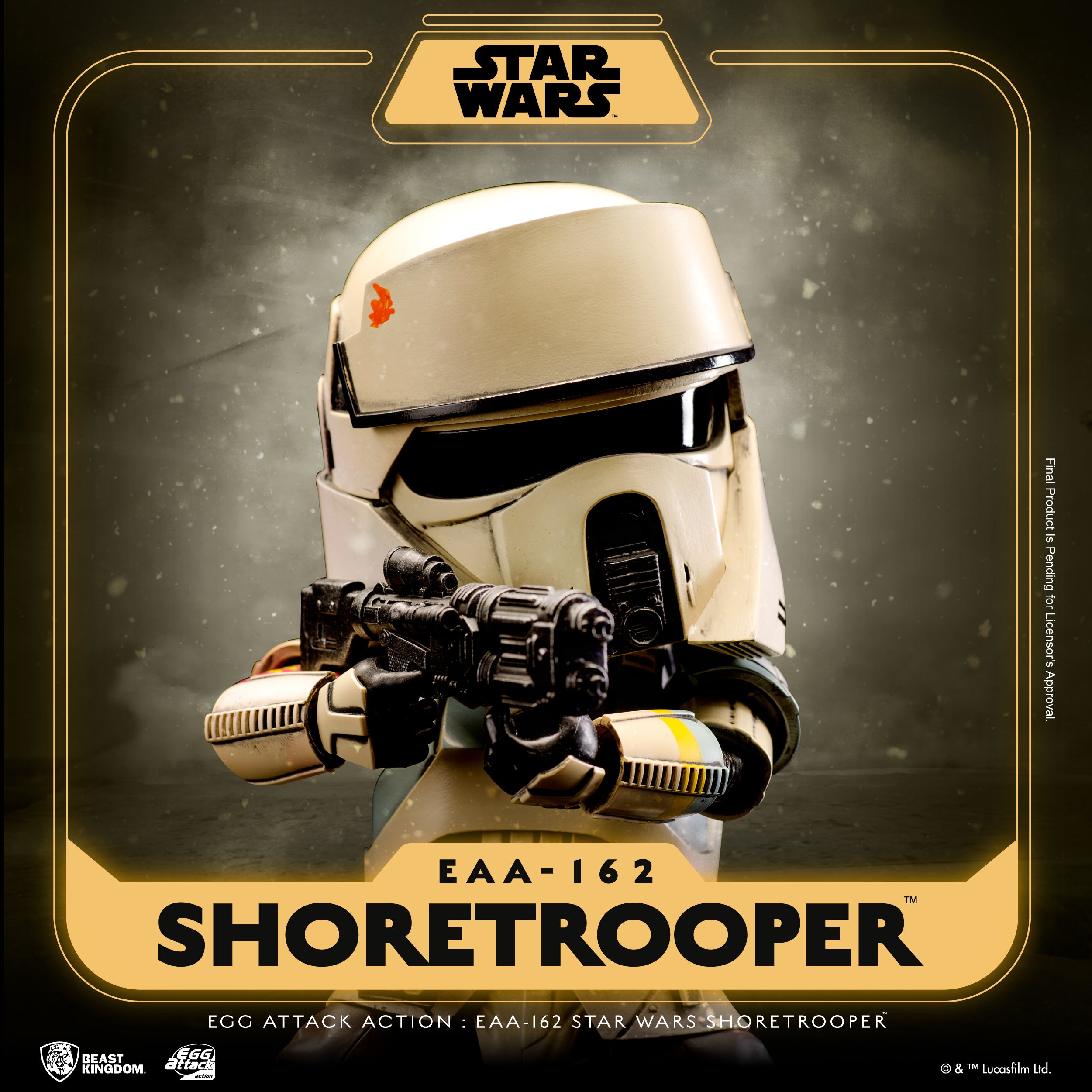 Beast Kingdom EAA-162 Star Wars Shoretrooper Egg Attack Action Figure
