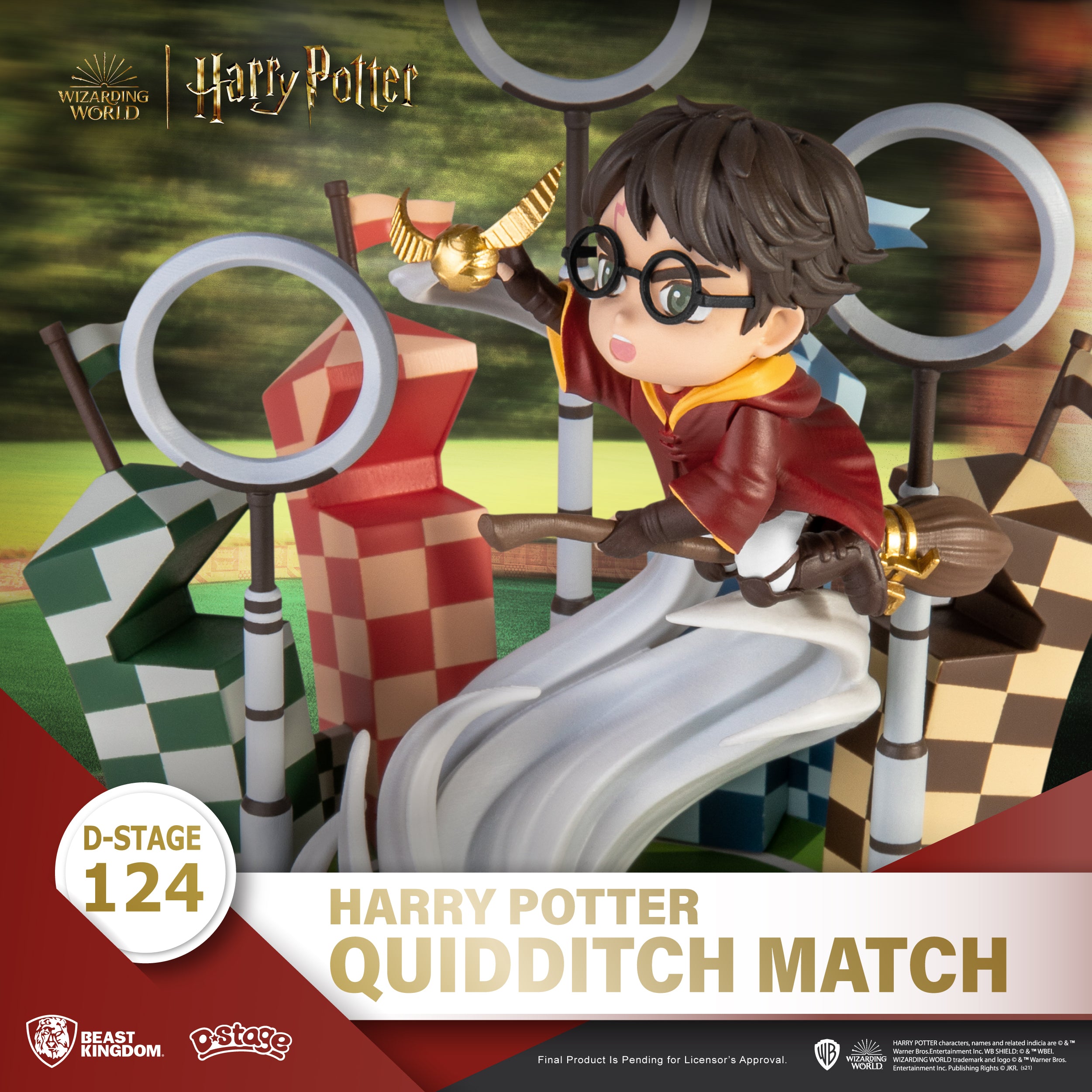 Beast Kingdom DS-124 Harry Potter-Quidditch Match Diorama Stage D-Stage Figure Statue