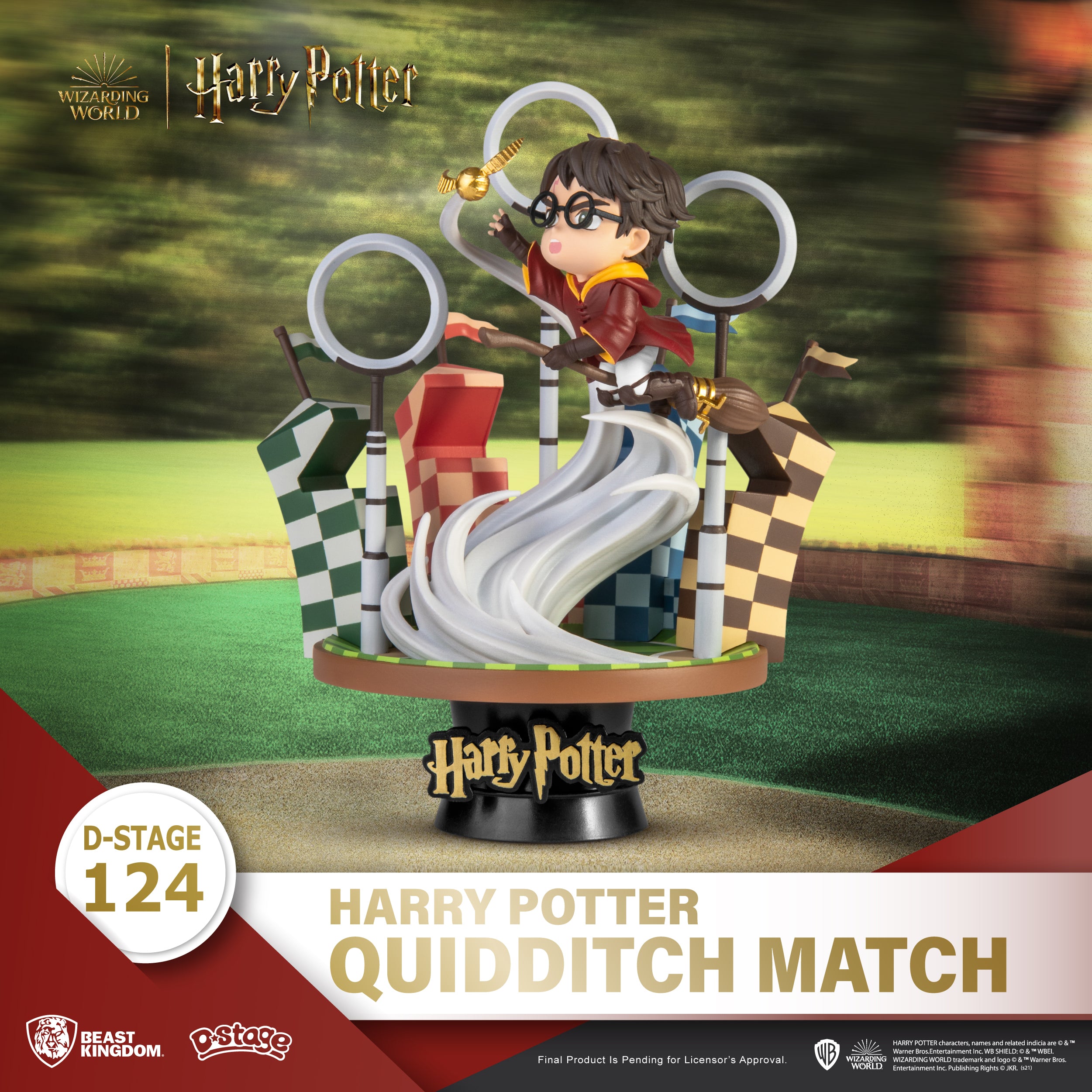 Beast Kingdom DS-124 Harry Potter-Quidditch Match Diorama Stage D-Stage Figure Statue
