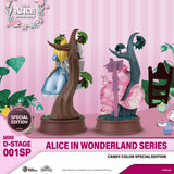 Beast Kingdom MDS-001SP Disney Pixar Alice in Wonderland Series - Candy Color Special Edition Mini Diorama Stage Figure Statue
