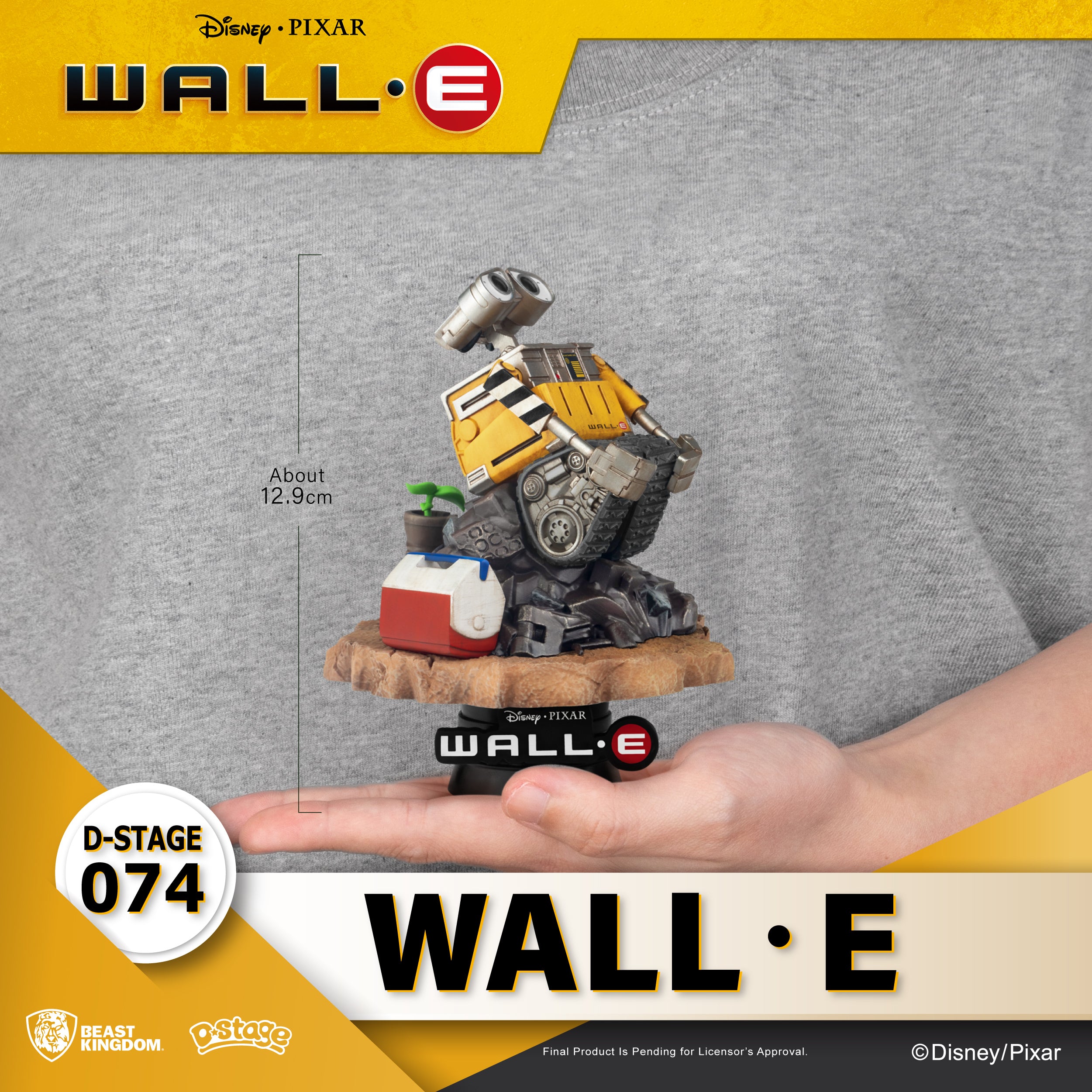 Beast Kingdom DS-074 Disney PIXAR WALL-E Diorama Stage D-Stage Figure Statue