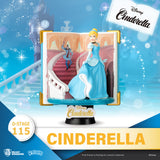 Beast Kingdom DS-115 Disney Story Book Series: Cinderella Diorama Stage D-Stage Figure Statue