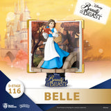 Beast Kingdom DS-116 Disney Story Book Series: Belle Diorama Stage D-Stage Figure Statue