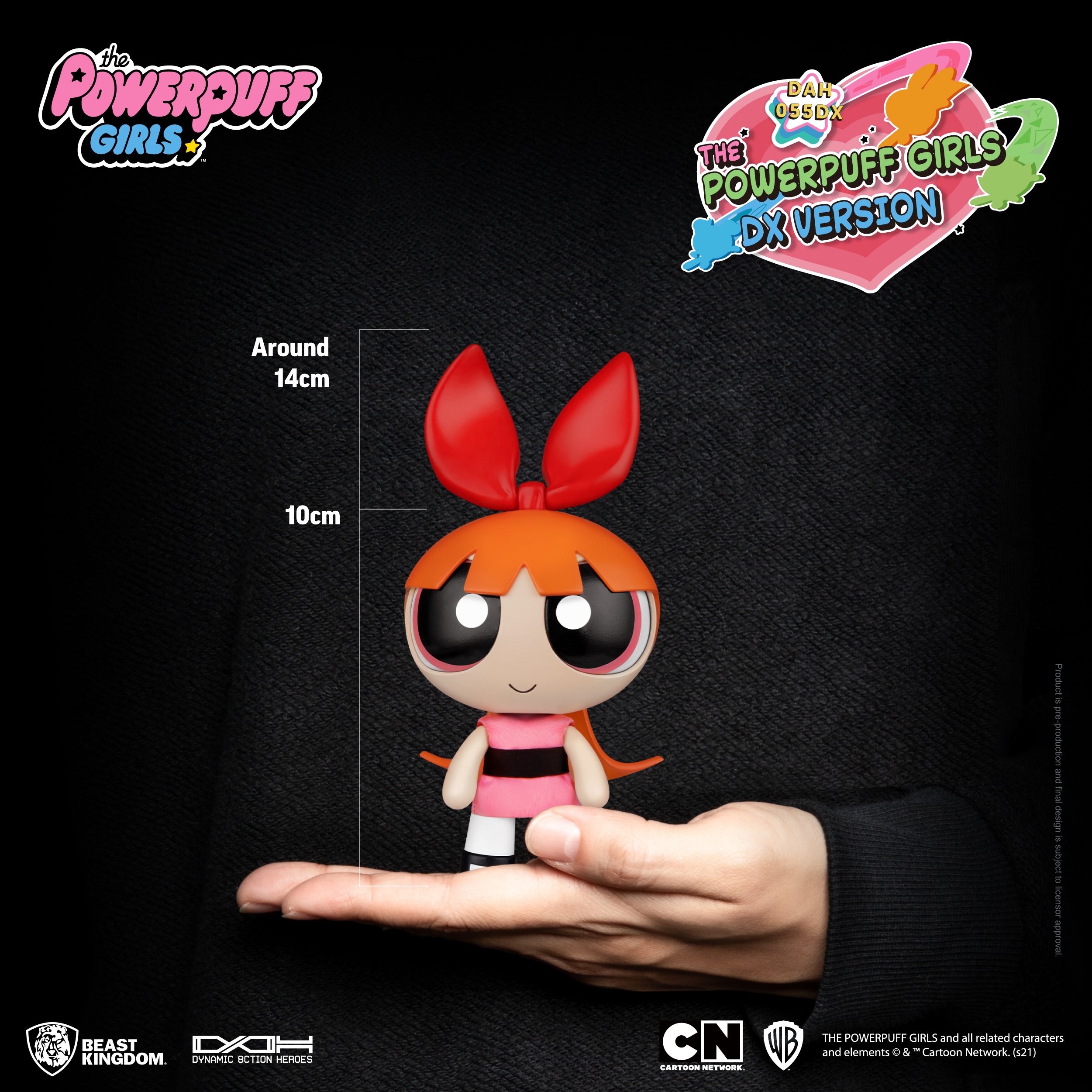 Beast Kingdom DAH-055DX The Powerpuff Girl 1:9 Scale Dynamic 8ction Heroes Action Figure
