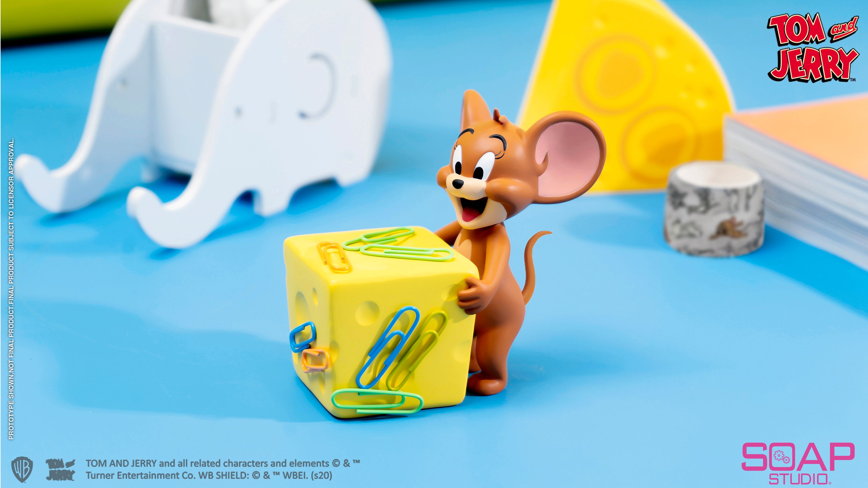 Soap Studio CA116 Tom and Jerry: Magnetic Paperclip Holder