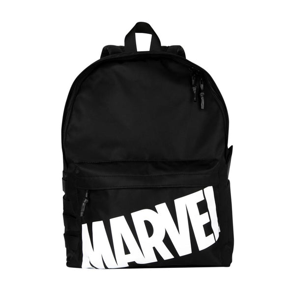 Marvel Unisex Kinder Rucksack – Leichte Kuriertasche Mit Character-Logo, Schwarz, Polyester