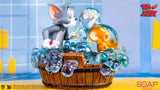 Soap Studio CA124 Tom and Jerry: Bath Time Figure Statue