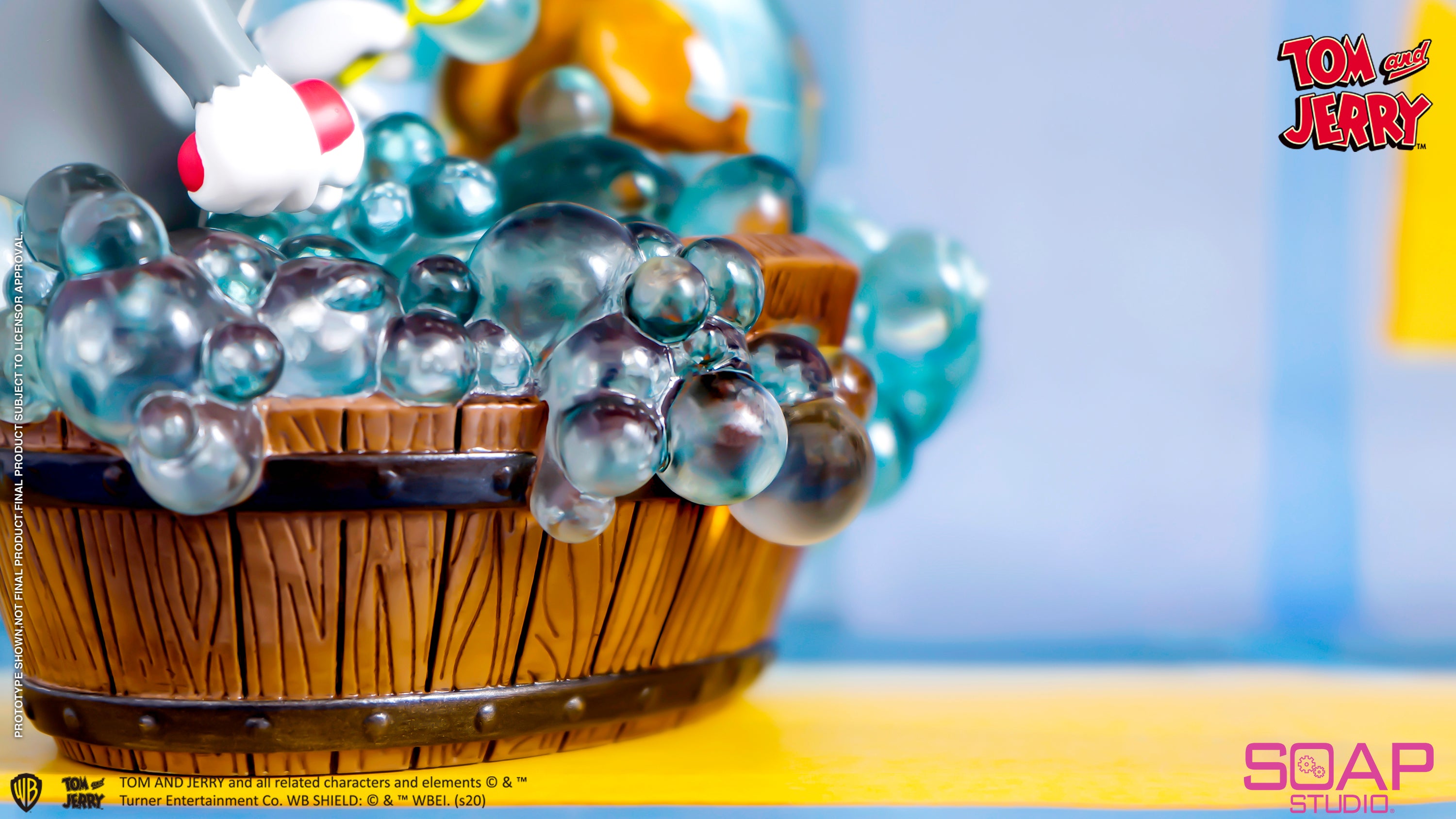 Soap Studio CA124 Tom and Jerry: Bath Time Figure Statue