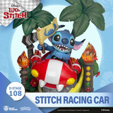 Beast Kingdom DS-108-Stitch Racing Car (RE)