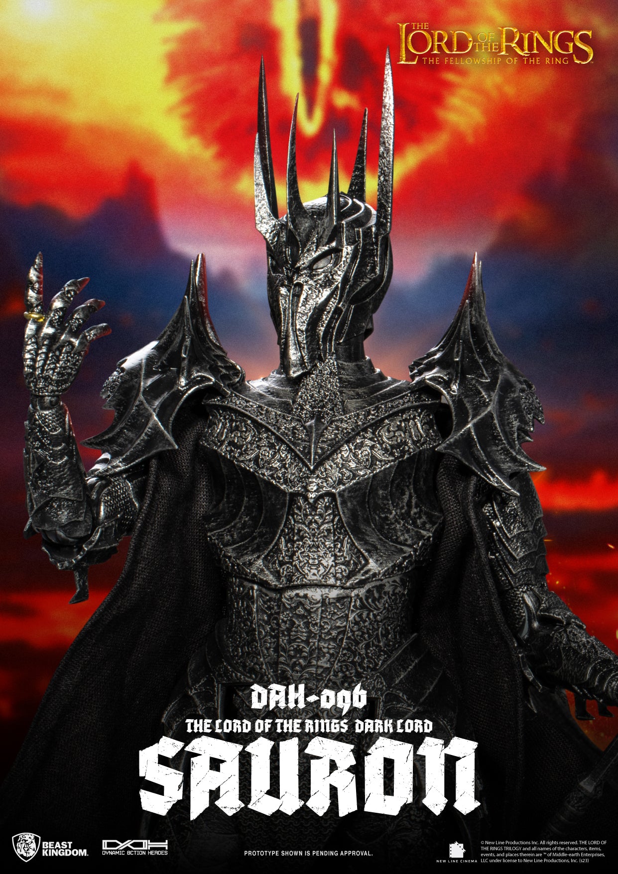 Beast Kingdom DAH-096 The Lord of the Rings Dark Lord Sauron Dynamic A – Beast  Kingdom SEA