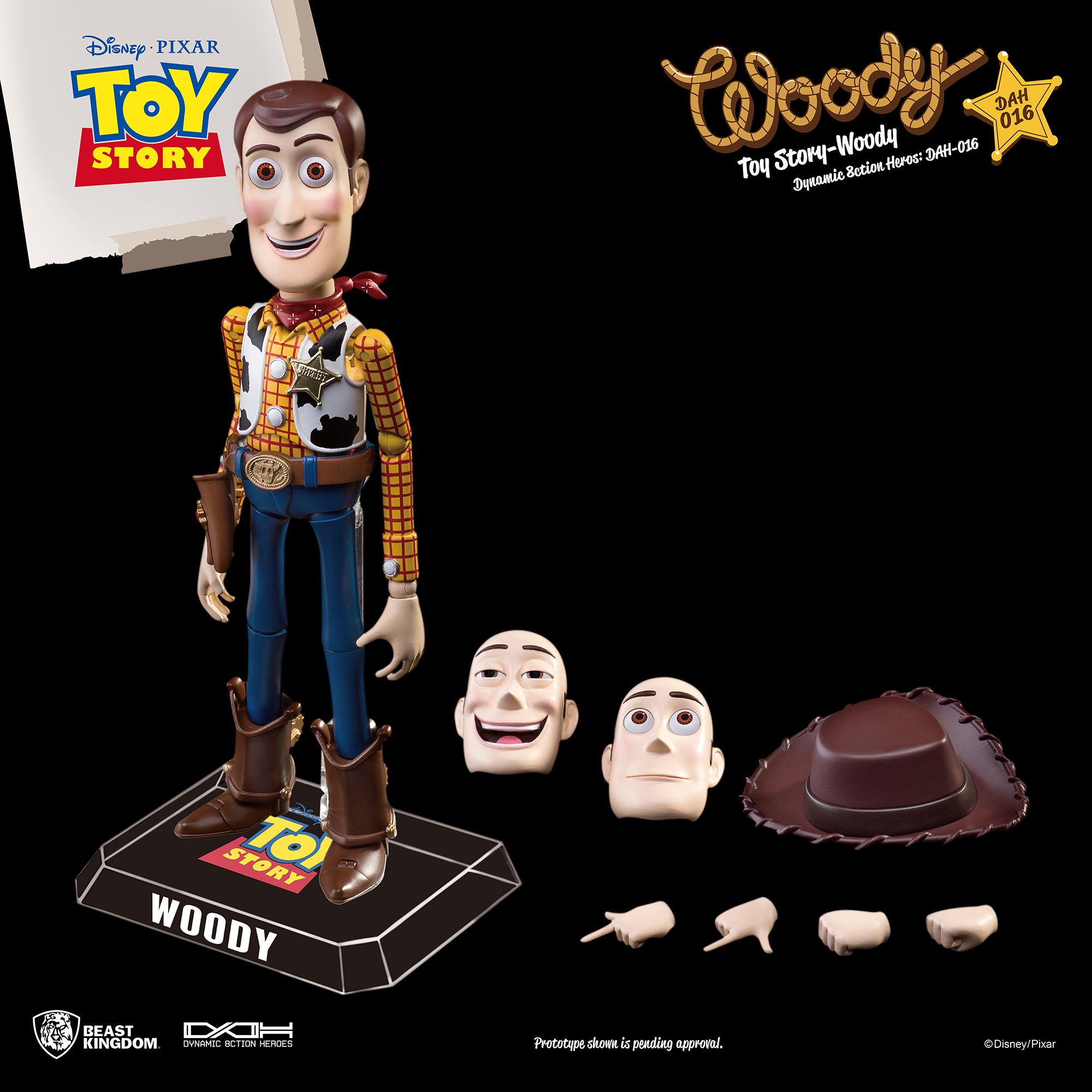 Beast Kingdom DAH-016 Disney PIXAR Toy Story Woody(RE) 1:9 Scale