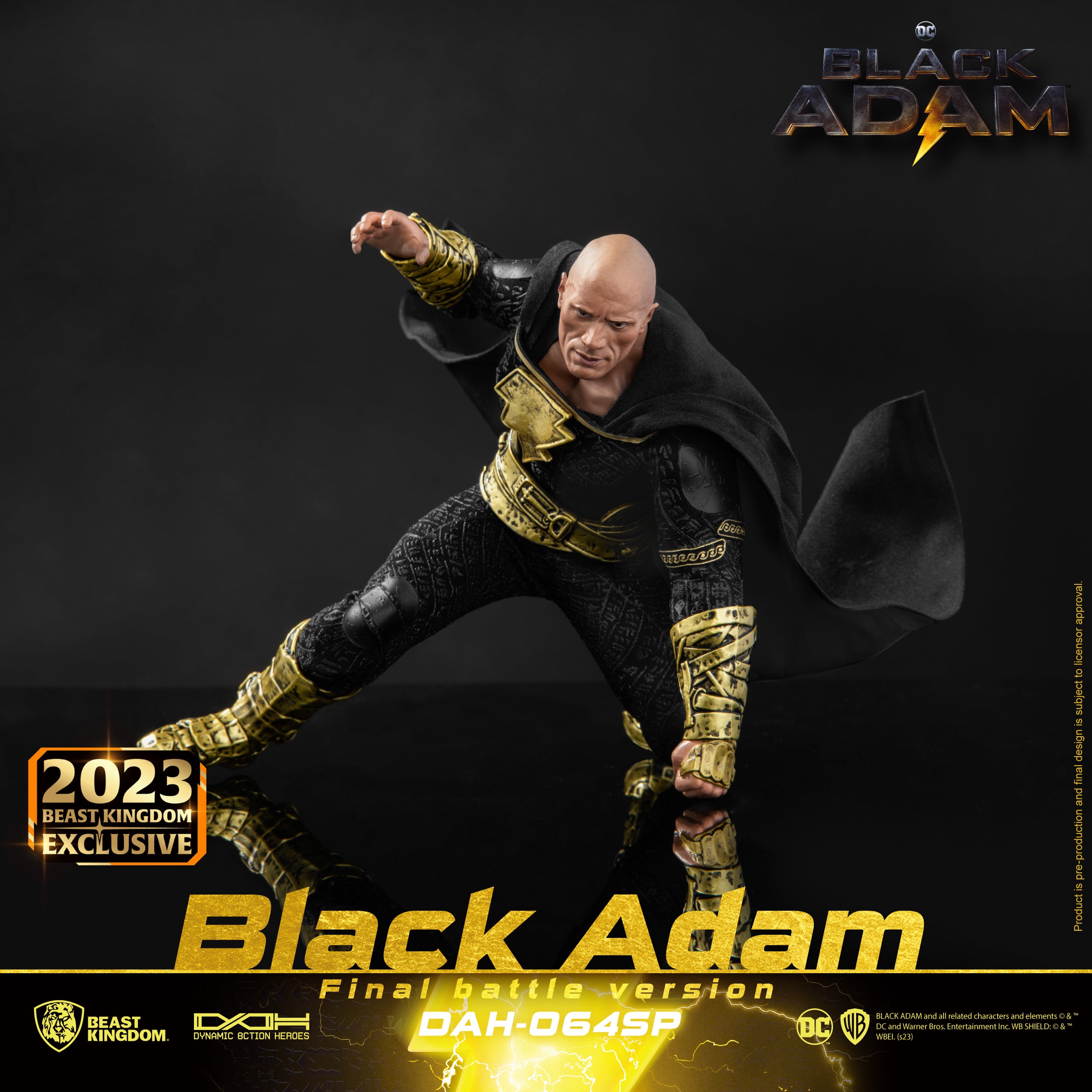 Beast Kingdom DAH-064SP Black Adam (Final battle version) Dynamic 