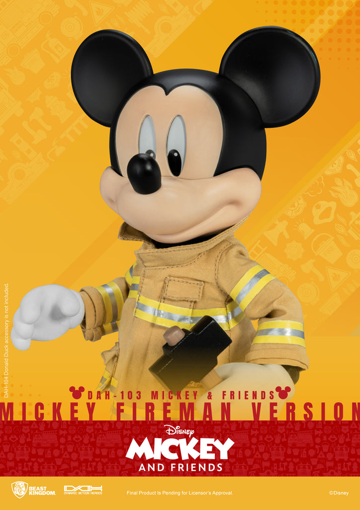 Beast Kingdom DAH-103 Mickey & Friends Mickey Fireman version – Beast ...