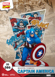 Beast Kingdom DS-086 Marvel Comics Captain America Diorama Stage D-Stage Figure Statue