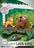 Beast Kingdom DS-133 Disney 100 Years of Wonder-Lion King Diorama Stage D-Stage Figure Statue