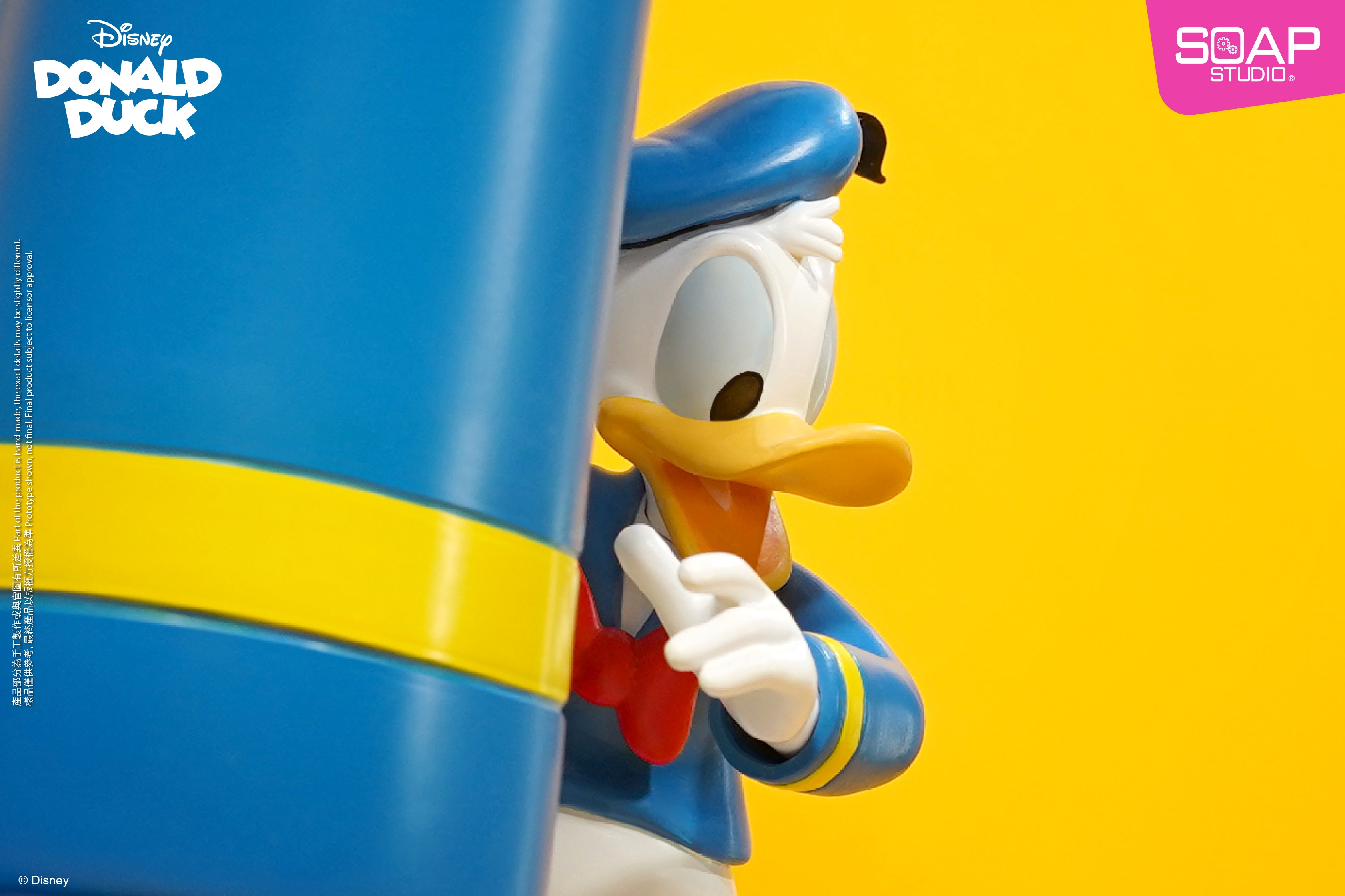 Soap Studio DY034 Disney Donald Duck Found You Here Statue