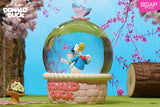Soap Studio DY313 Disney Donald Duck Romantic Sakura Snow Globe