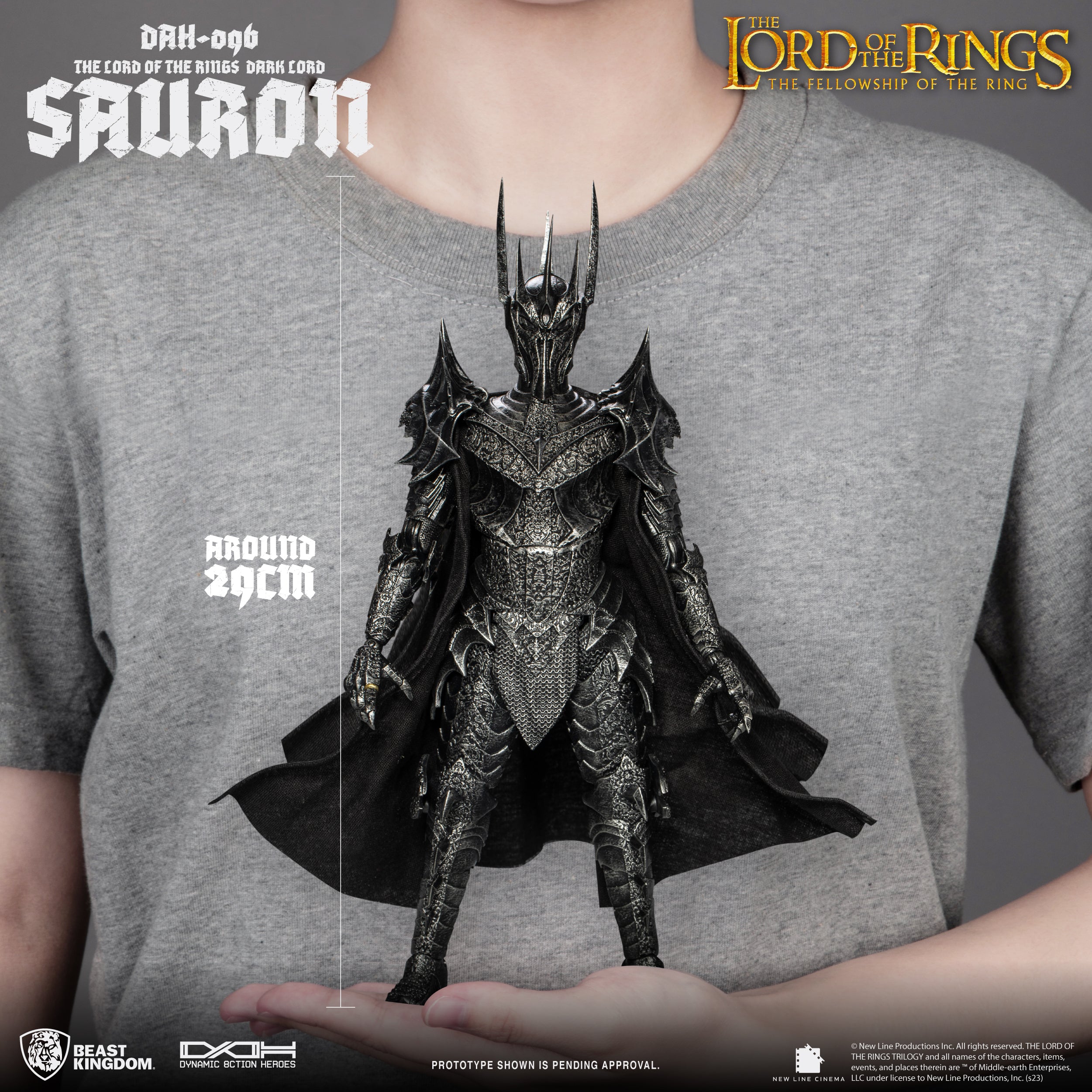 Beast Kingdom DAH-096 The Lord of the Rings Dark Lord Sauron