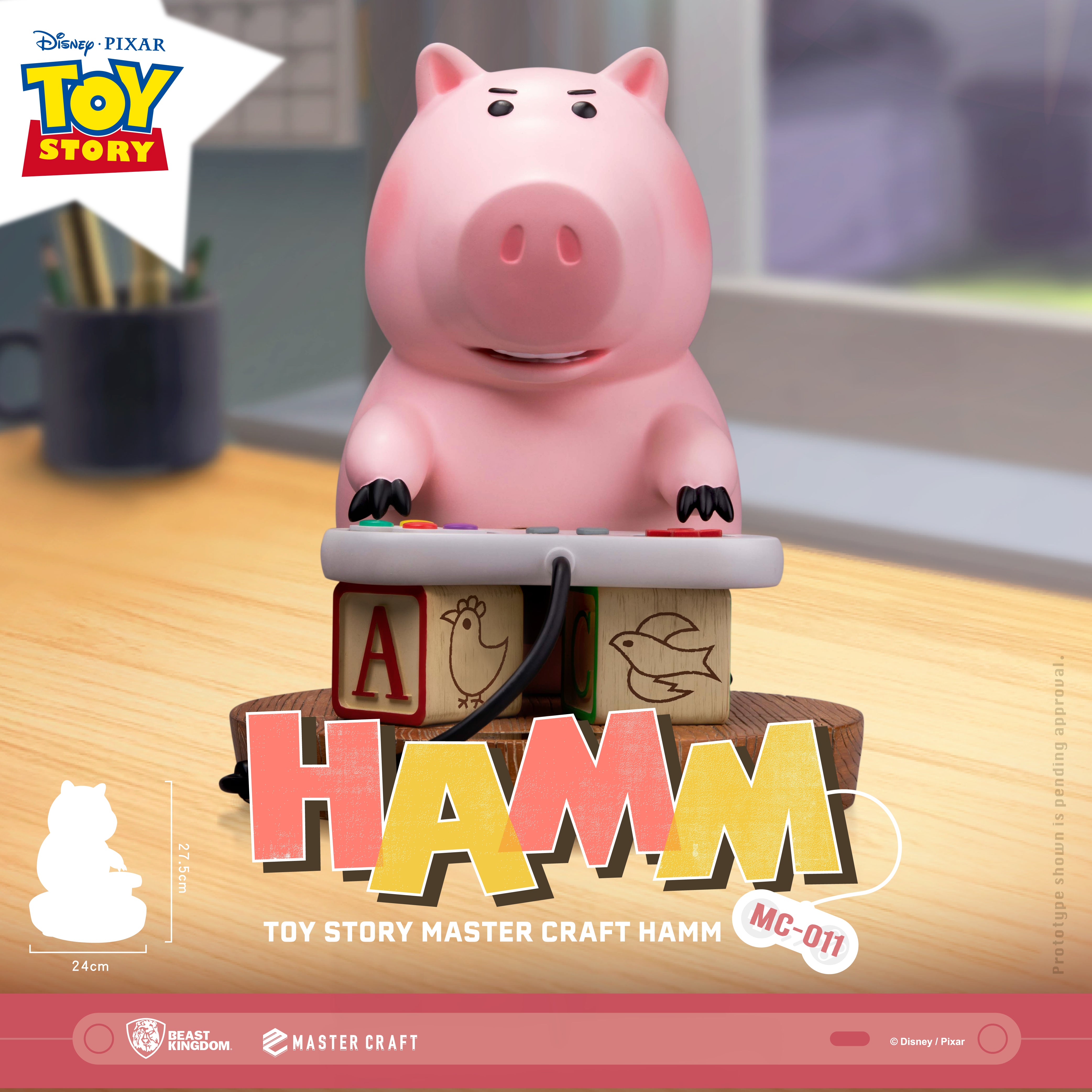 Beast Kingdom MC 011 Toy Story Master Craft Hamm RE Beast Kingdom SEA Beast Kingdom MC 011 Toy Story Master Craft Hamm RE Beast Kingdom SEA