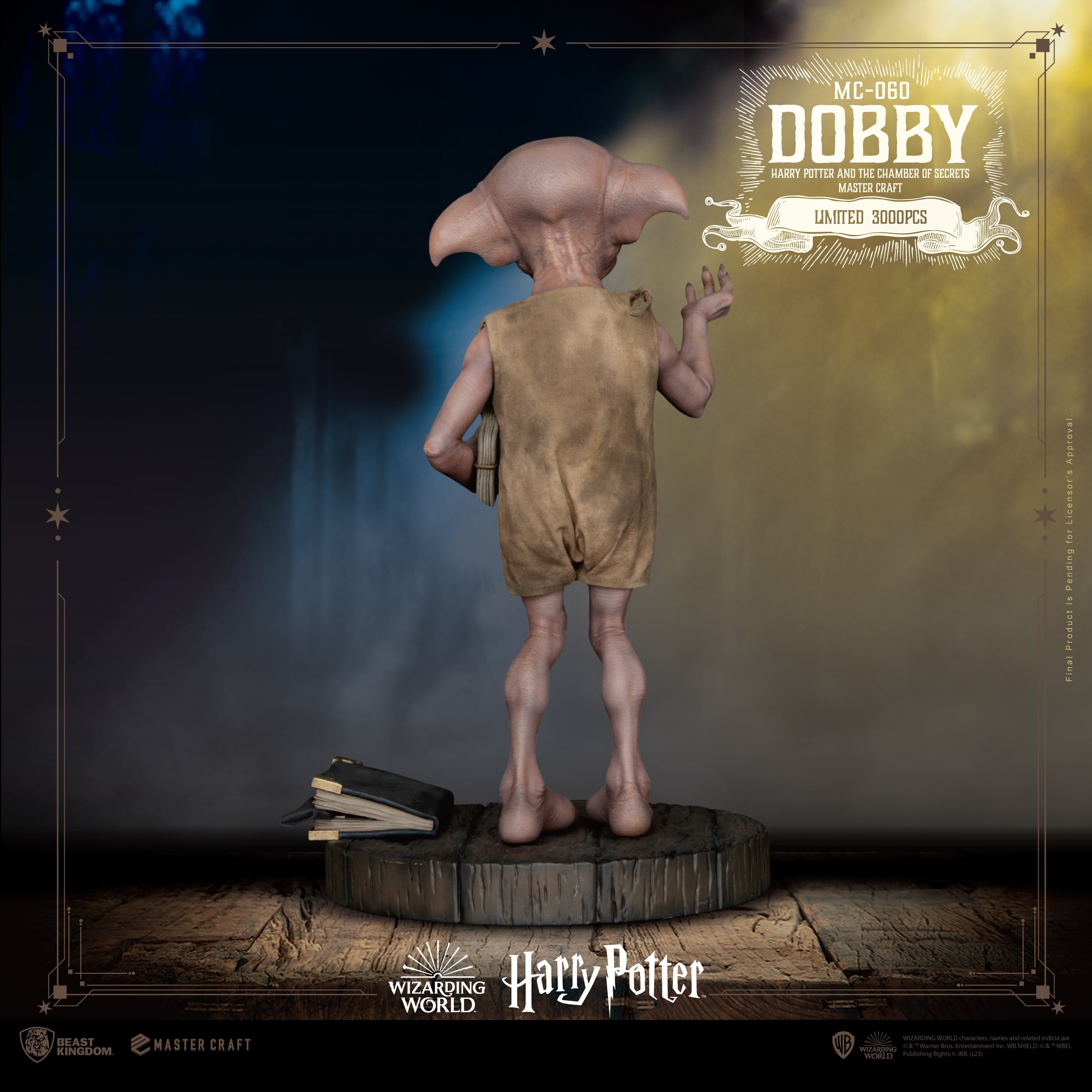 Beast Kingdom MC-060 WARNER BROS: Harry Potter and the Chamber of Secrets Master Craft Dobby 1:4 Scale Master Craft Figure Statue