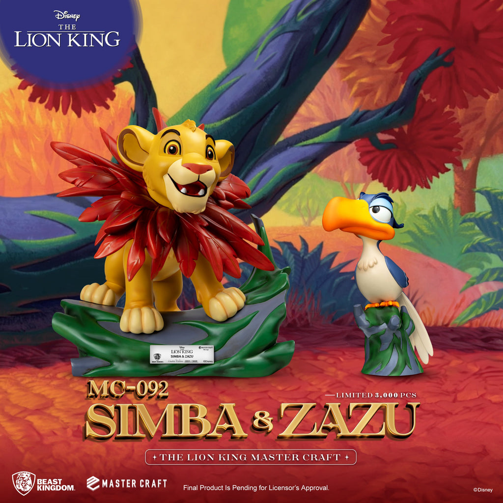Beast Kingdom Master Craft Le Roi Lion – Zazu MC-093 Statue Collector Détaillée