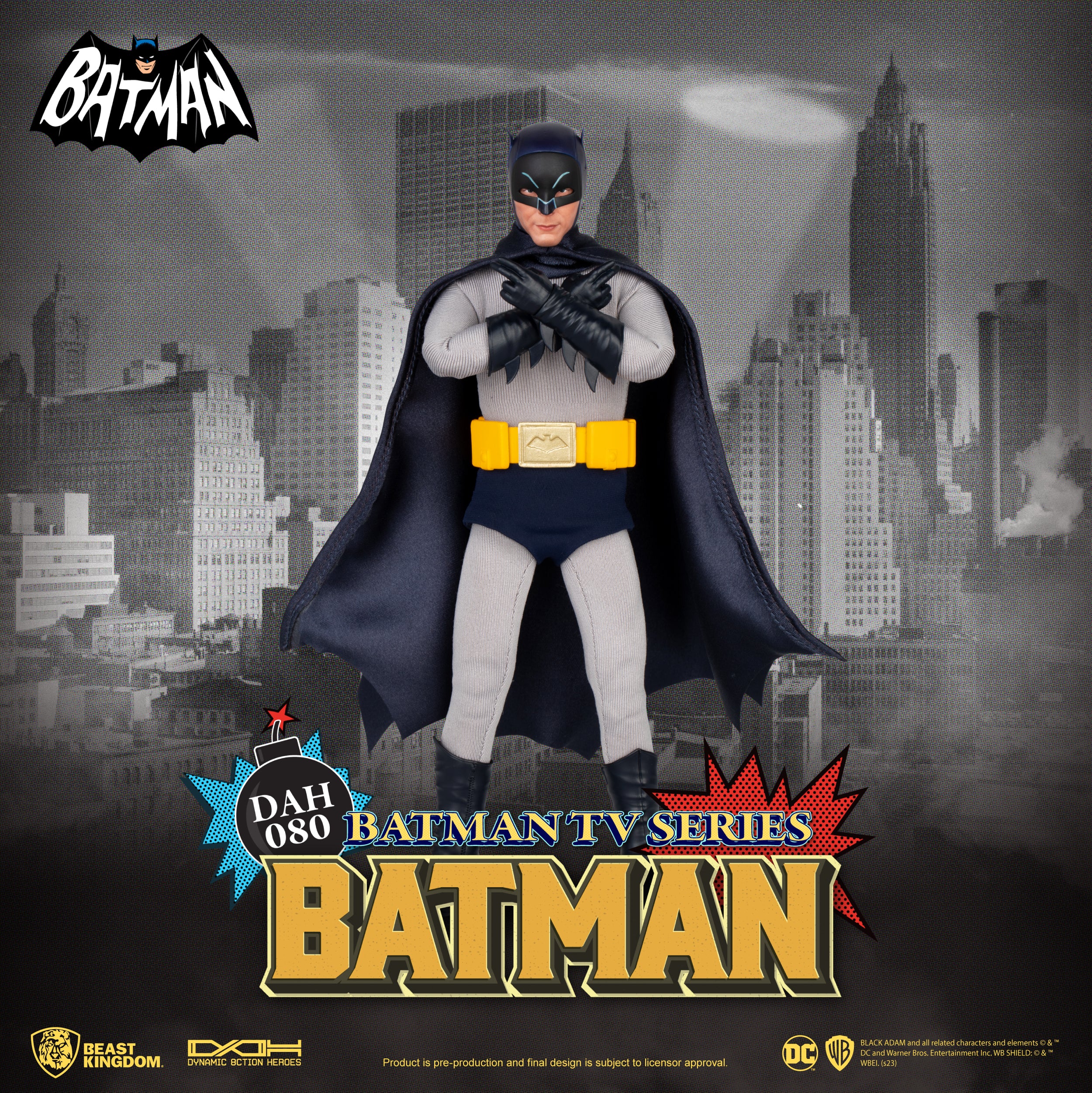 Beast Kingdom DAH-080 Batman TV Series Batman Dynamic 8ction Heroes – Beast  Kingdom SEA