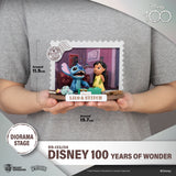 Beast Kingdom DS-134-Disney 100 Years of Wonder-Stitch & Lilo Diorama Stage D-Stage Figure Statue