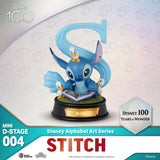 Beast Kingdom MDS-004 Disney 100 Years of Wonder-Disney Alphabet Art Series Blind Box Set (6pcs)