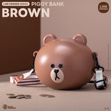 Beast Kingdom Line Friends Series Piggy Bank Brown