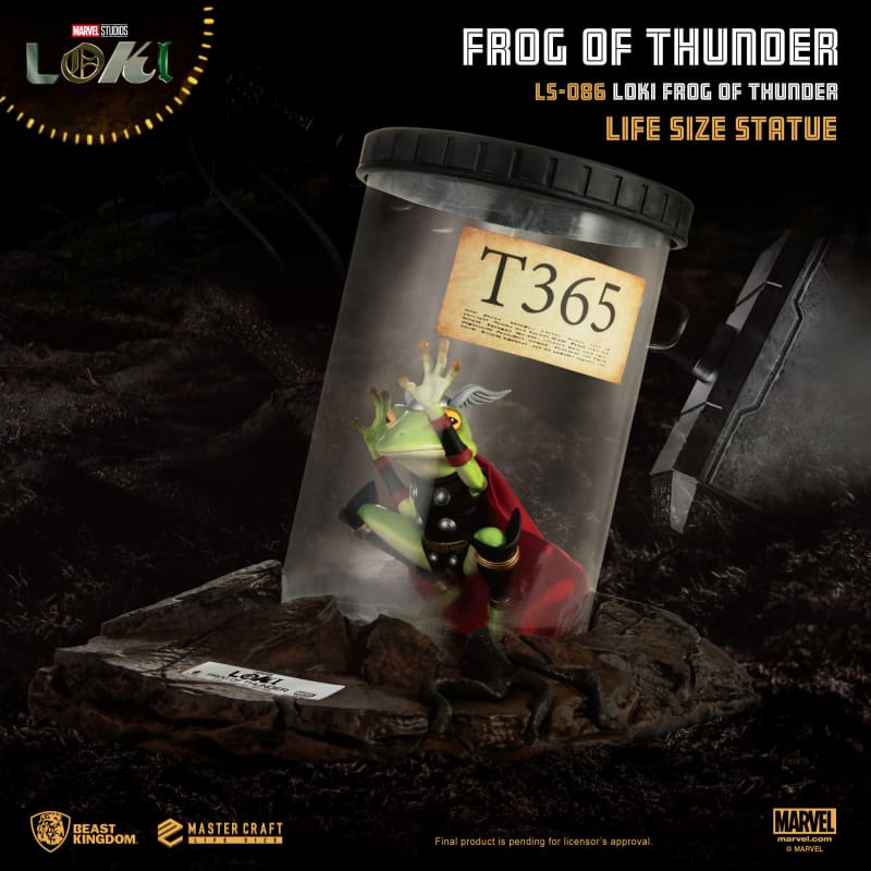 Beast Kingdom Ls-086 Marvel Loki Frog Of Thunder Life Size Statue Ls