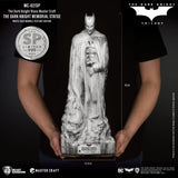 Beast Kingdom Mc-021Sp Dc Batman The Dark Knight Rises: Memorial Statue White Faux Marble Texture