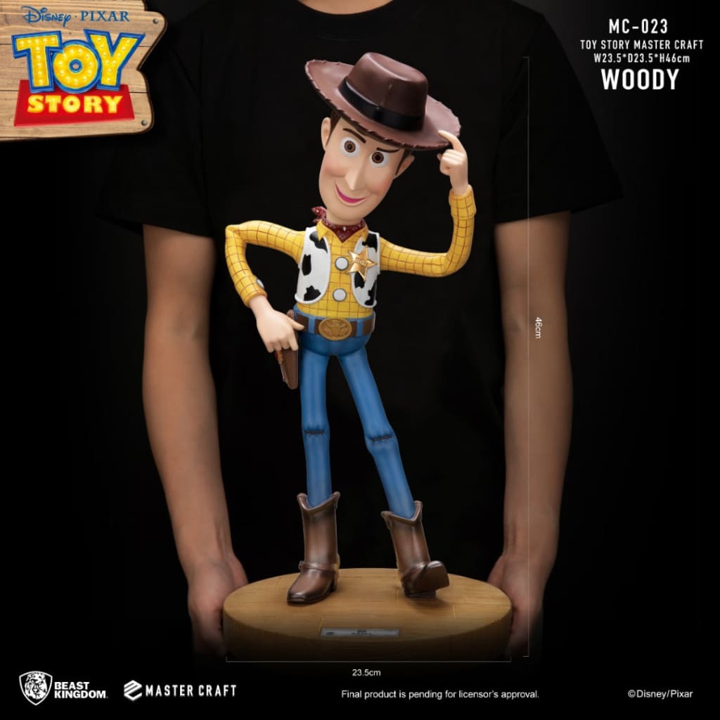 Beast Kingdom Mc-023 Disney Pixar Toy Story Woody Master Craft Statue Mc
