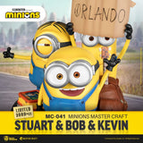 Beast Kingdom Mc-041 Minions: Stuart & Bob Kevin 1:4 Scale Master Craft Figure Statue Mc