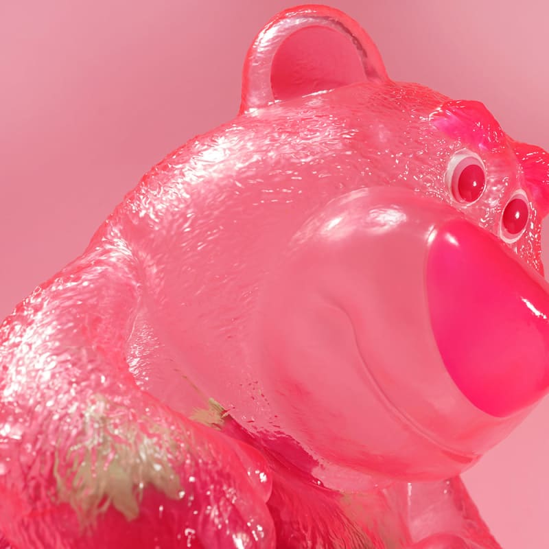 Soap Studio Px024 Pixar Lotso Strawberry Soda Figure