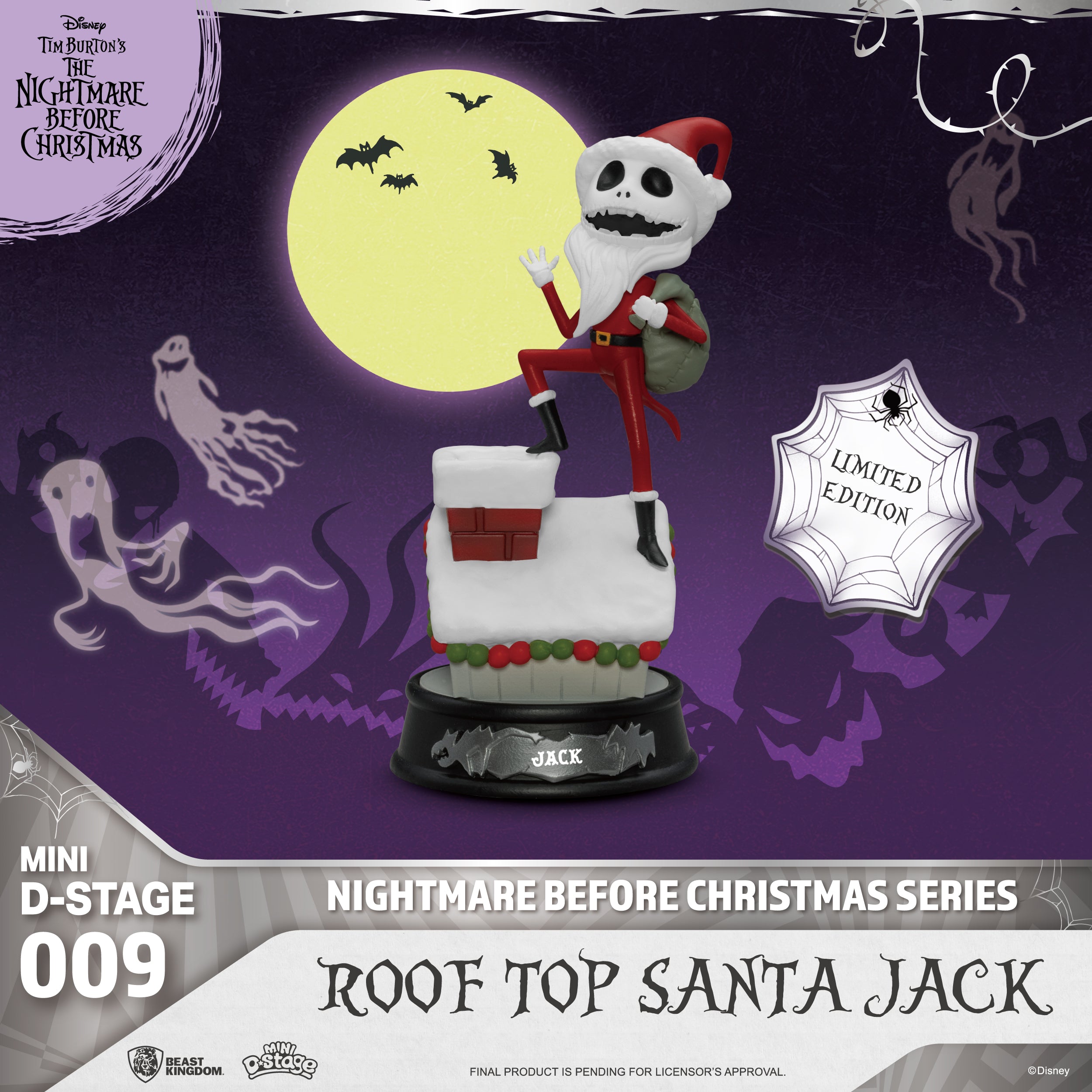 Beast Kingdom MDS-009 The Nightmare Before Christmas Series-Blind Box Beast Kingdom SEA Beast Kingdom MDS-009 The Nightmare Before Christmas Series-Blind Box Beast Kingdom SEA