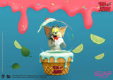 Soap Studio CA304 Tom and Jerry: Ice Cream Snow Globe