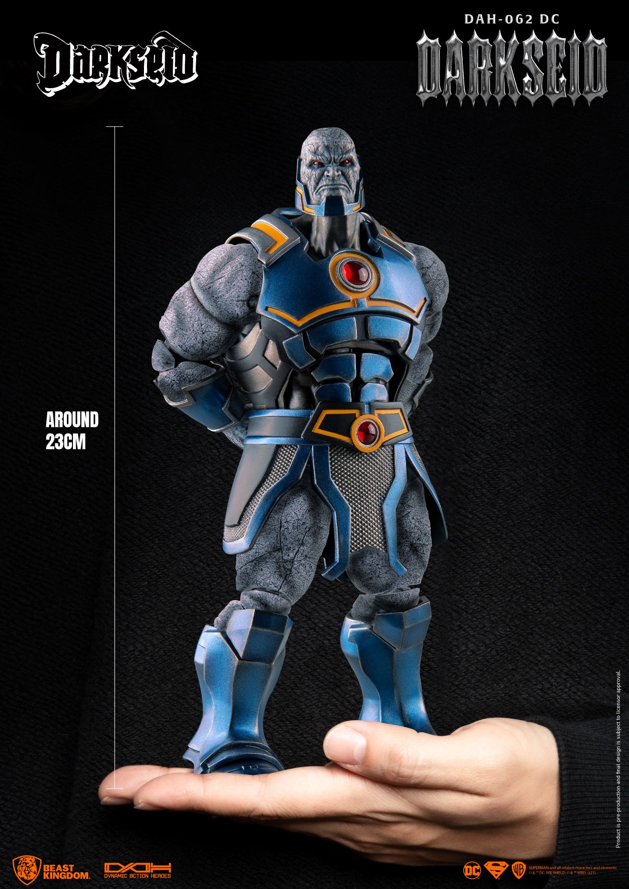 Beast Kingdom DAH-062 DC Comics Darkseid 1:9 Scale Dynamic 8ction Heroes Action Figure