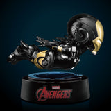 Beast Kingdom EA-047 Marvel Studios The First Ten Years Edition: Iron Man Mark 3 Floating Egg Attack Figure (Limited Metallic Black & Gold Edition)