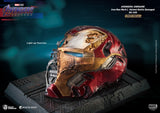 [LIMITED 3,000 PIECES] Beast Kingdom MC-038 Marvel Avengers: Endgame Iron Man Mark 50 Helmet Battle Damaged Master Craft Figure Statue