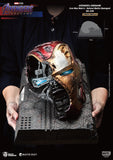 [LIMITED 3,000 PIECES] Beast Kingdom MC-038 Marvel Avengers: Endgame Iron Man Mark 50 Helmet Battle Damaged Master Craft Figure Statue