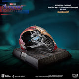 [LIMITED 3,000 PIECES] Beast Kingdom MC-038 Marvel Avengers: Endgame Iron Man Mark 50 Helmet Battle Damaged Master Craft Figure Statue