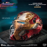 [LIMITED 3,000 PIECES] Beast Kingdom MC-038 Marvel Avengers: Endgame Iron Man Mark 50 Helmet Battle Damaged Master Craft Figure Statue