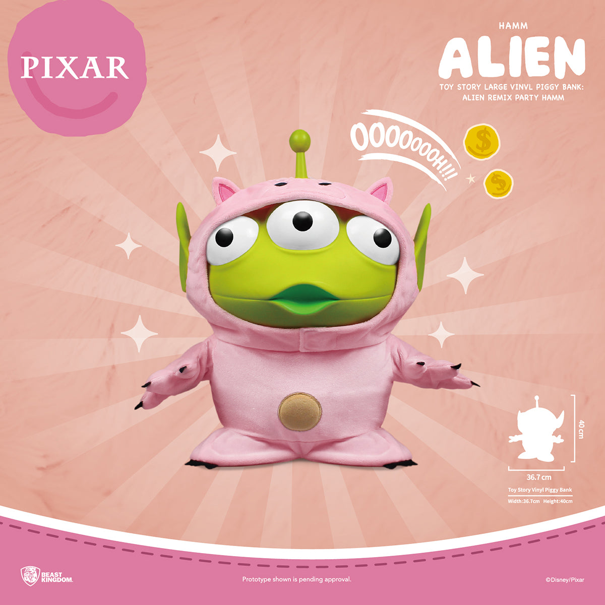 Beast Kingdom VPB-009 Disney Pixar Toy Story: Alien Remix Party