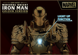 Beast Kingdom DAH-046SP Medieval Knight Iron Man Gold Version Dynamic 8ction Heroes Action Figure